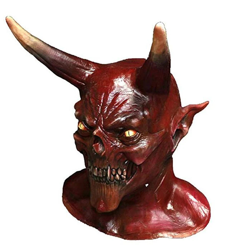 Satan latex mask