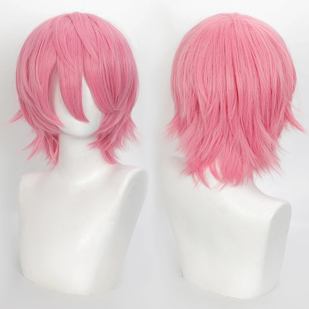 Short Synthetic Wig with Air Bangs