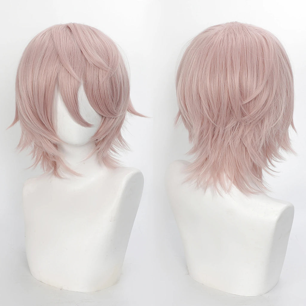 Short Synthetic Wig with Air Bangs
