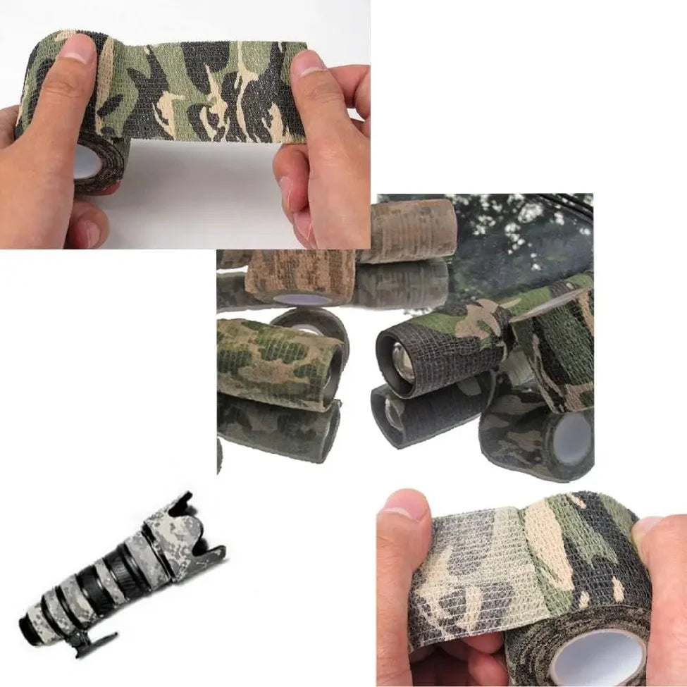 6/12 rolls of camouflage self adhesive tape