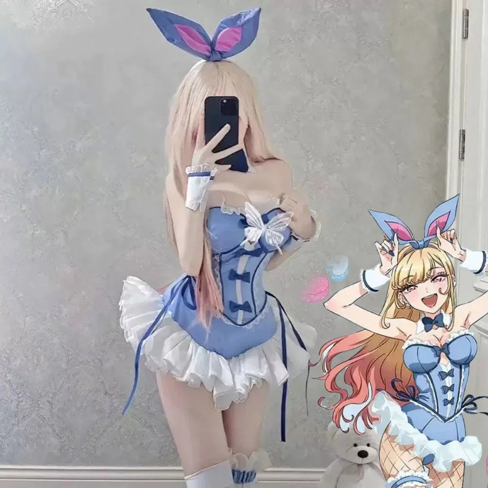 Sexy blue bunny