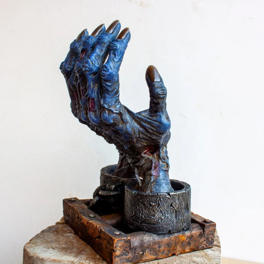 Zombie Hand Statue Bookshelf Figurine