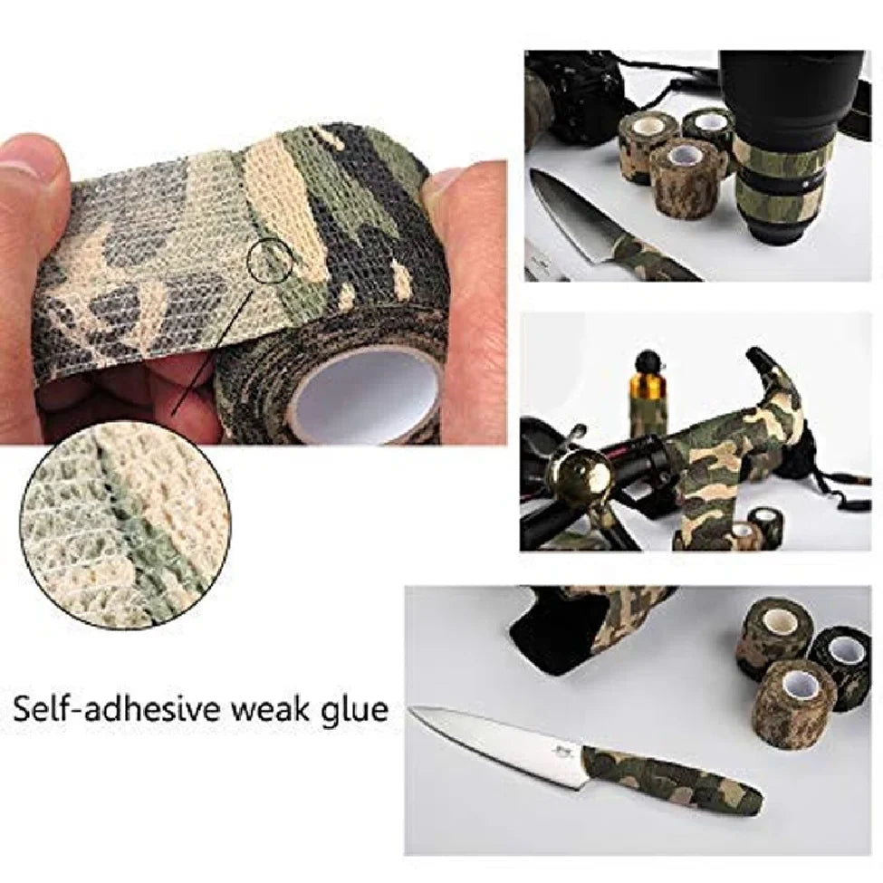 6/12 rolls of camouflage self adhesive tape