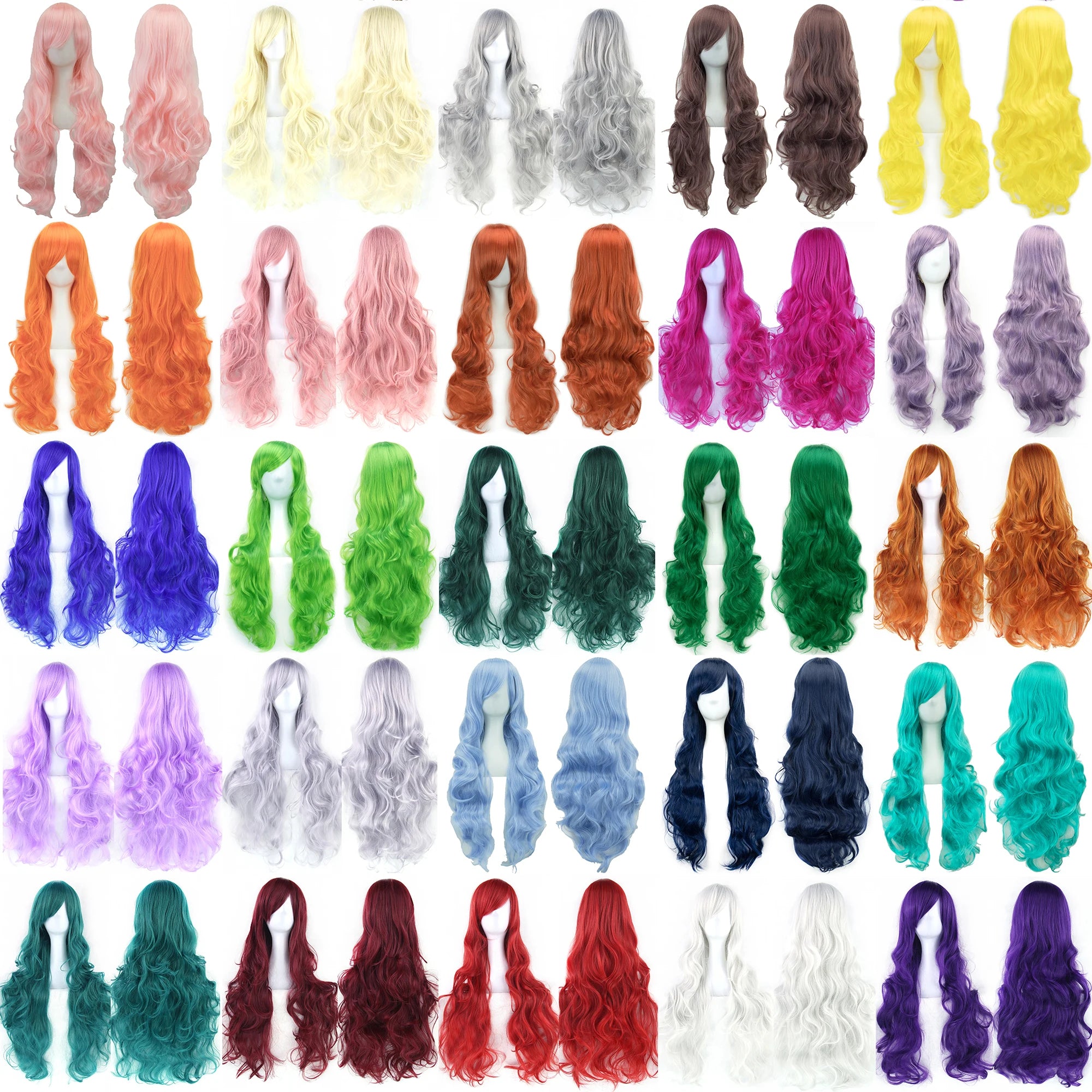 Curly Long Synthetic Wig