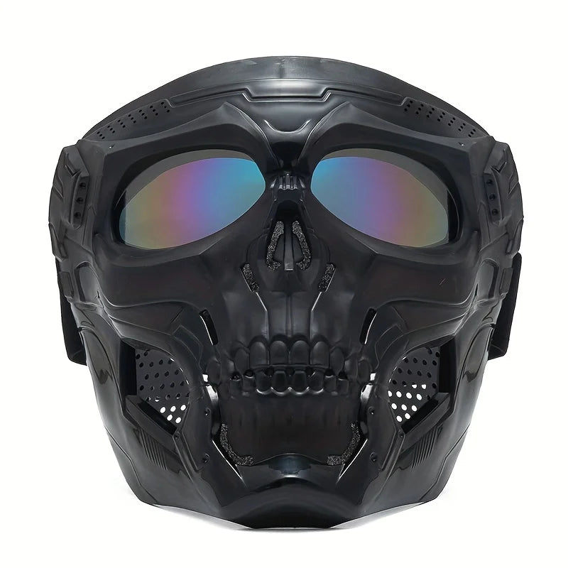 Tactical robo skull mask
