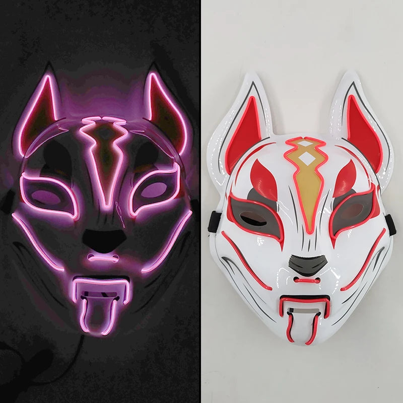Samurai mask- multi color