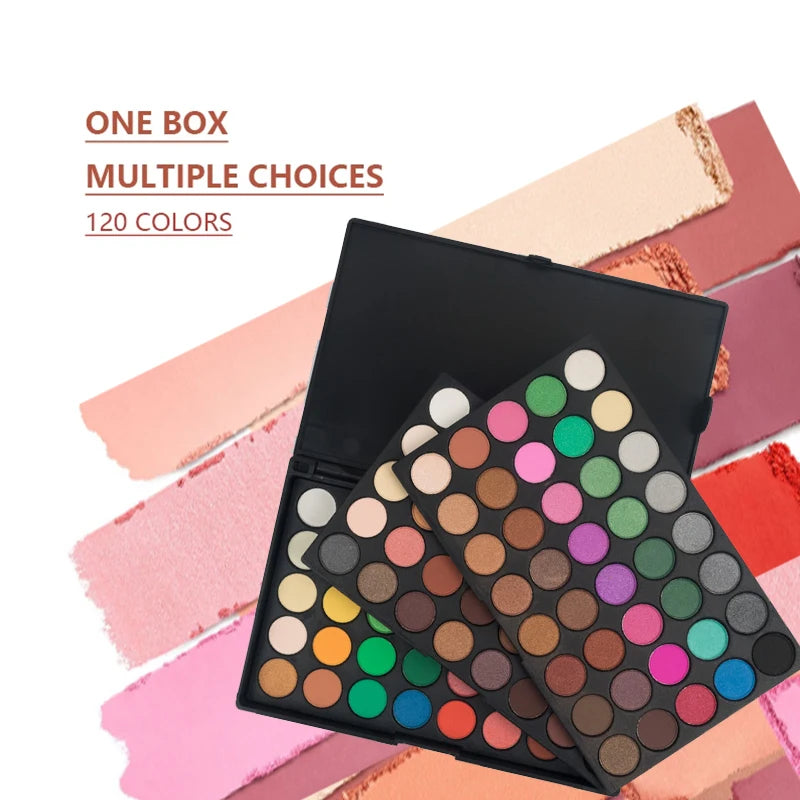 120 3-in-1 Eyeshadow Palette