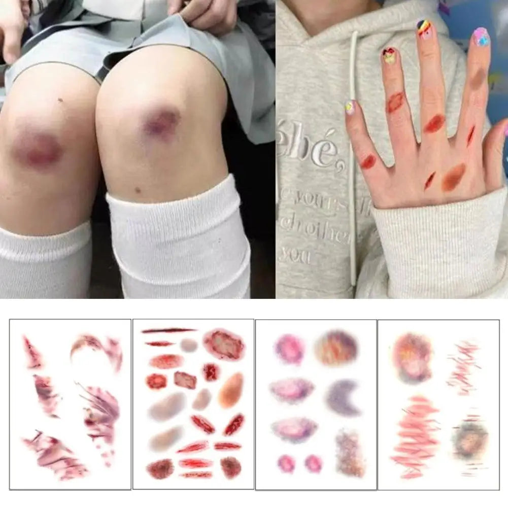3D Realistic Scar & Bruise Tattoo