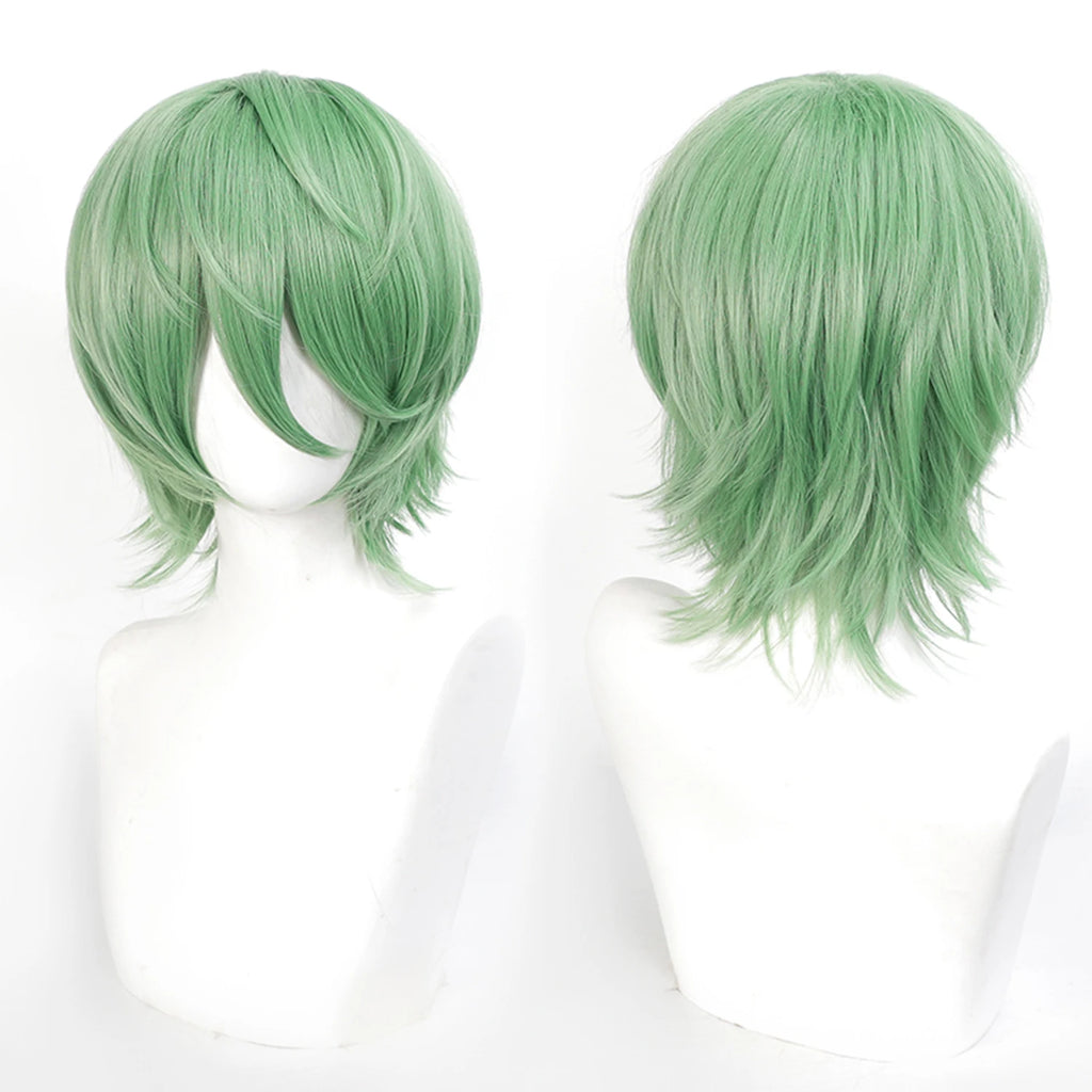 Short Synthetic Wig with Air Bangs