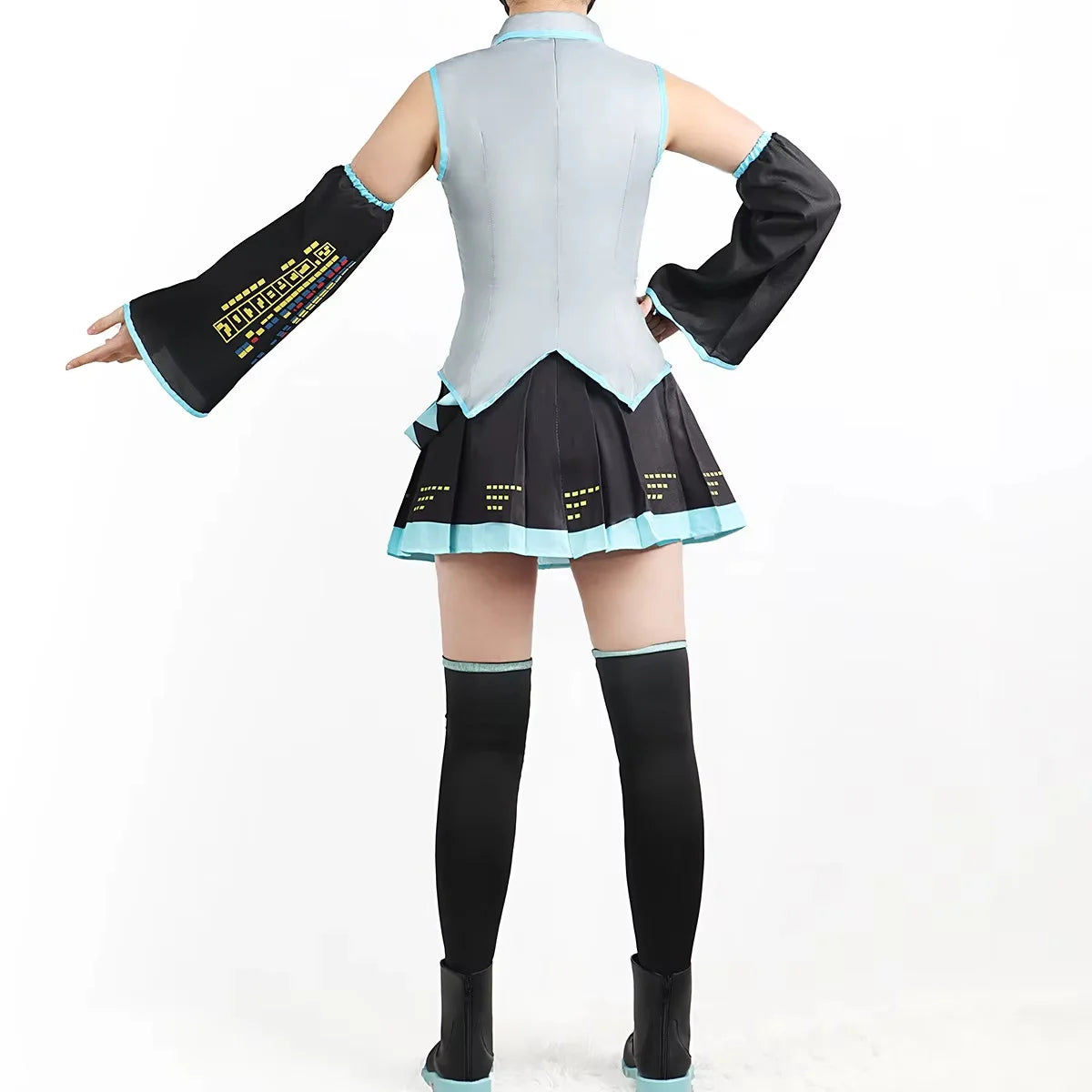 Anime blue haired girl
