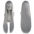 Long Synthetic Wig w Bangs