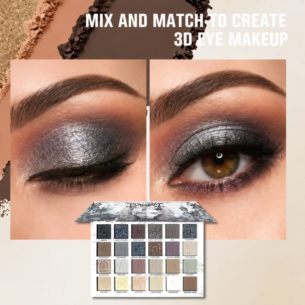Goth Eye Makeup Set 24 Shades