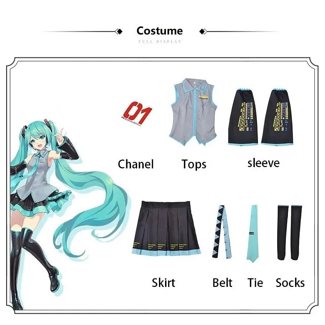 Anime blue haired girl