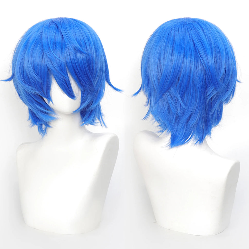Short Synthetic Wig with Air Bangs