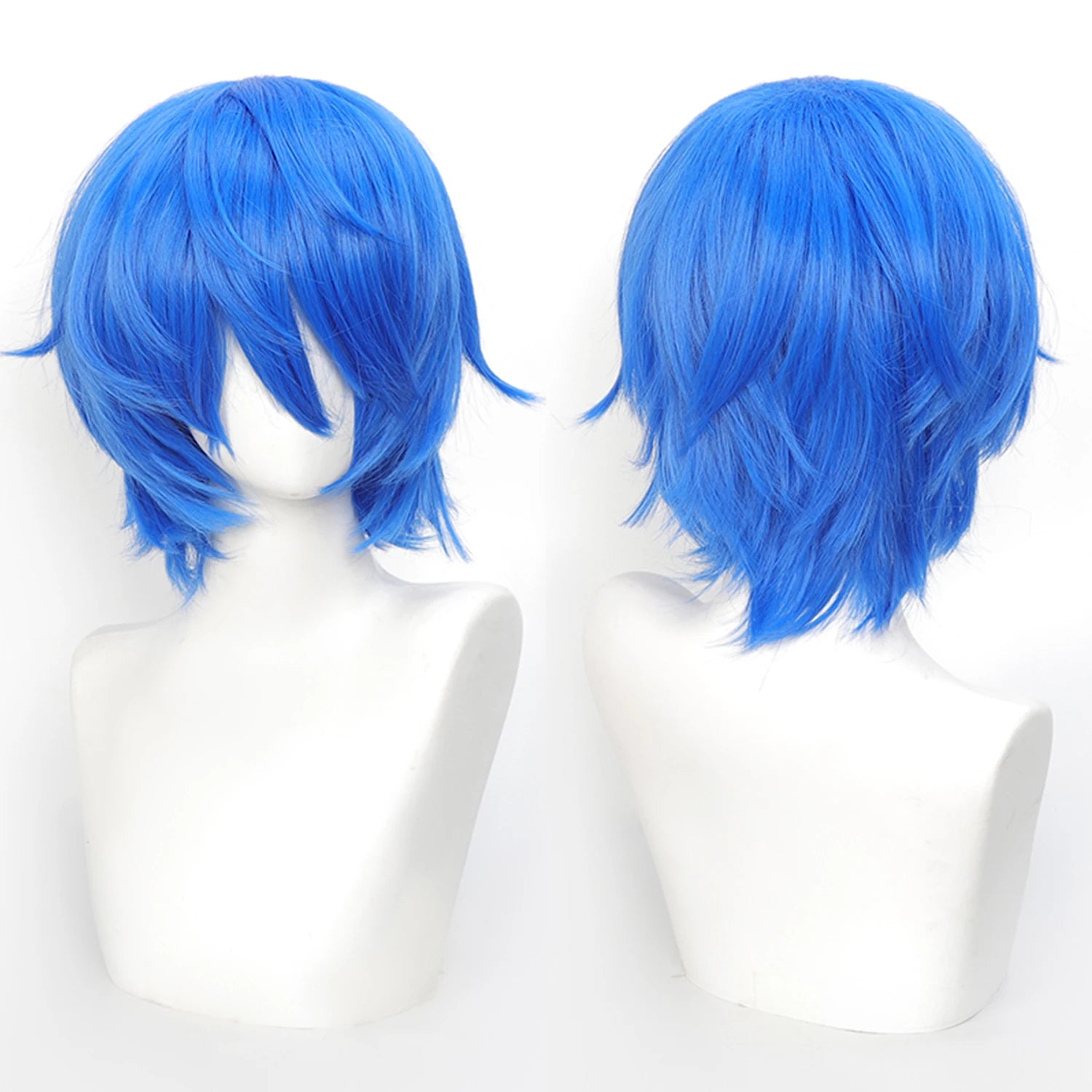 Short Synthetic Wig with Air Bangs