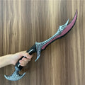 Halloween Cosplay Medieval Crusades AXE Weapons 1:1 Prop Knight Beast Axe Tomahawk Safety PU Rubber Gift