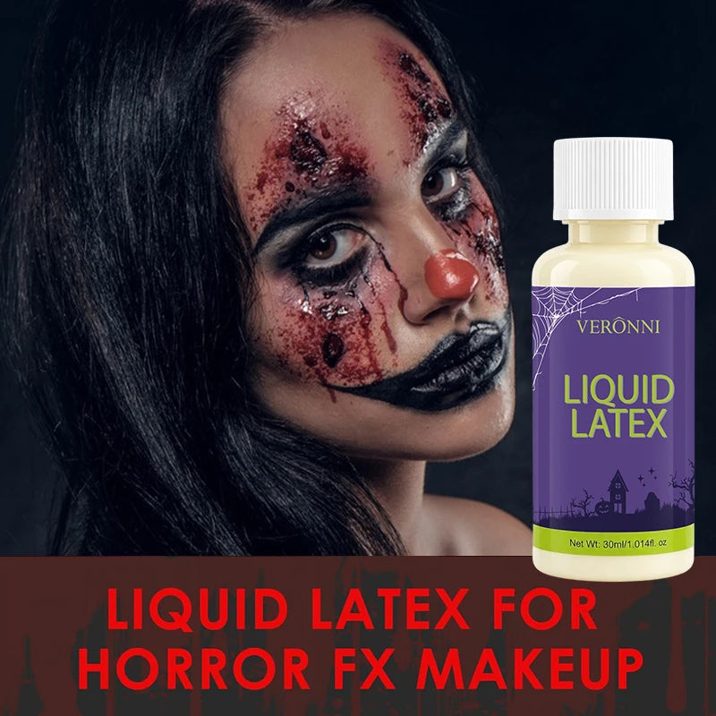 Liquid Latex SFX Makeup Adhesive 50ml 30ml