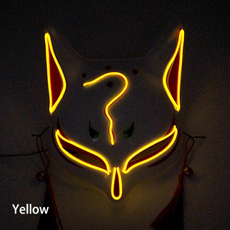 Demon dog half mask