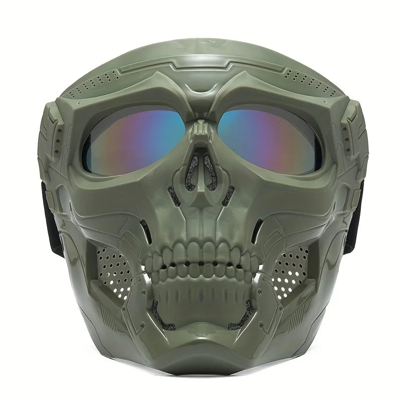 Tactical robo skull mask