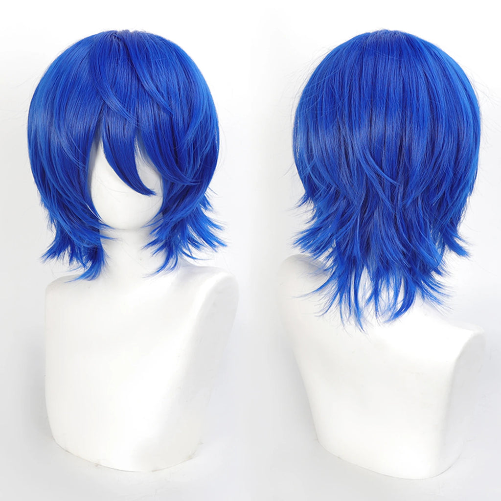 Short Synthetic Wig with Air Bangs