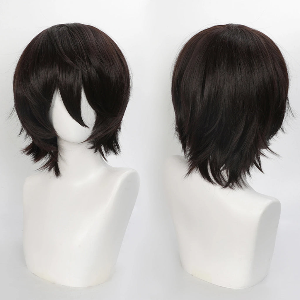 Short Synthetic Wig with Air Bangs