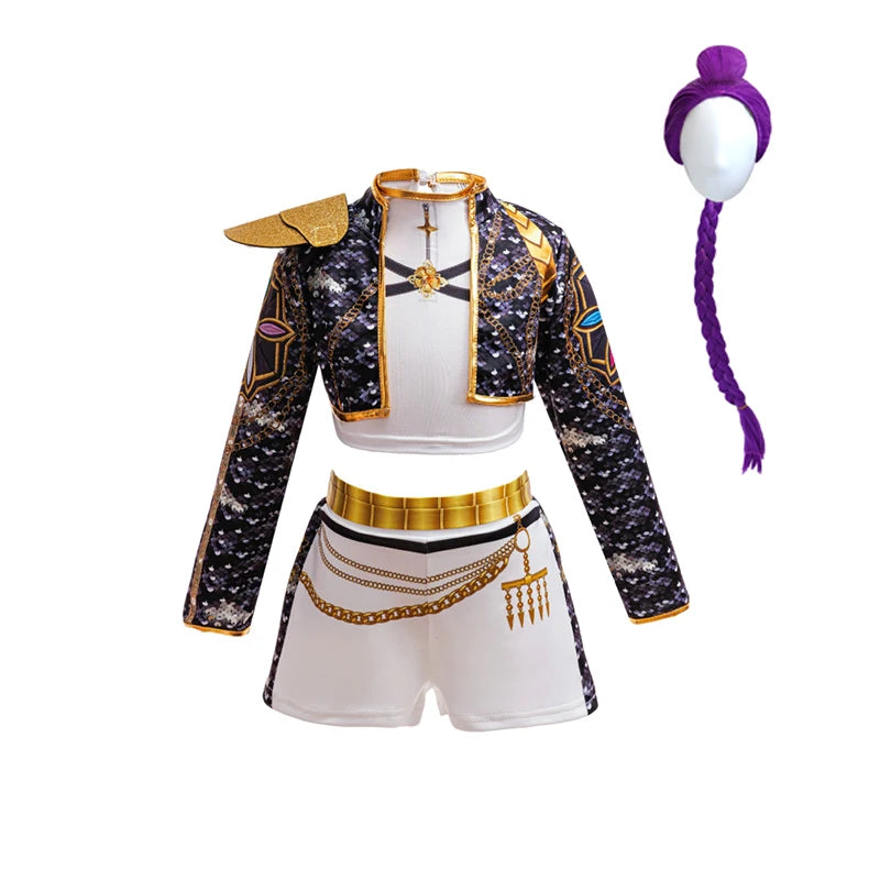 Girls Hip Hop Dance Outfit Set Multi Styles