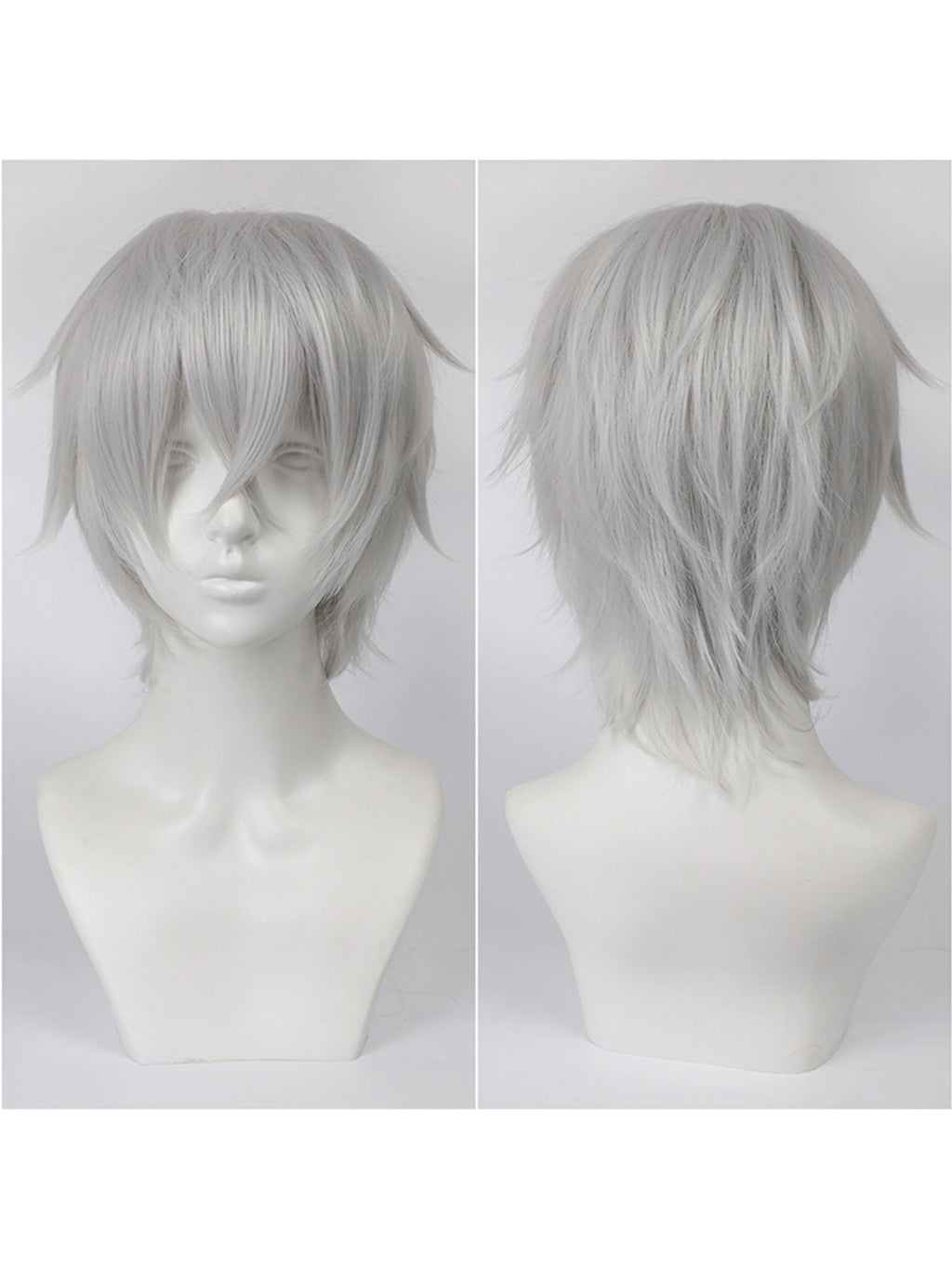 Short Synthetic Wig with Air Bangs