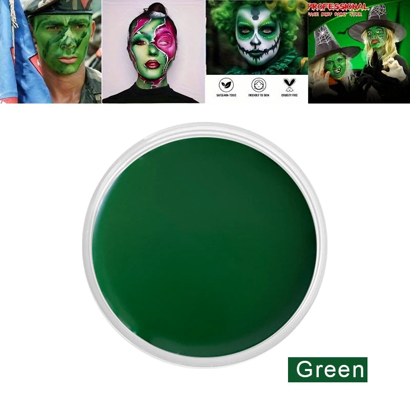 2 PCS Green oil body paint