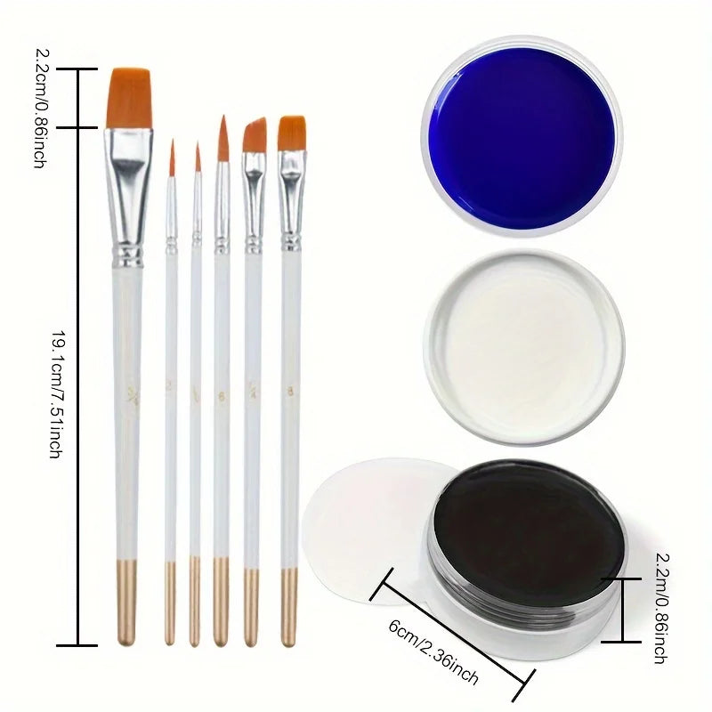 2 PCS Green oil body paint