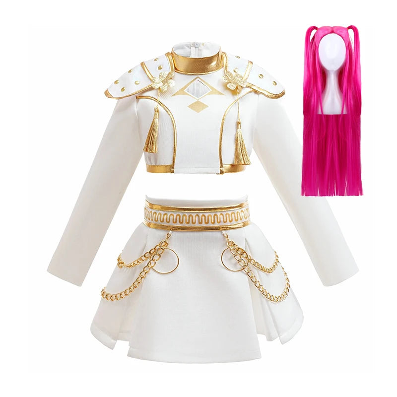 Girls Hip Hop Dance Outfit Set Multi Styles