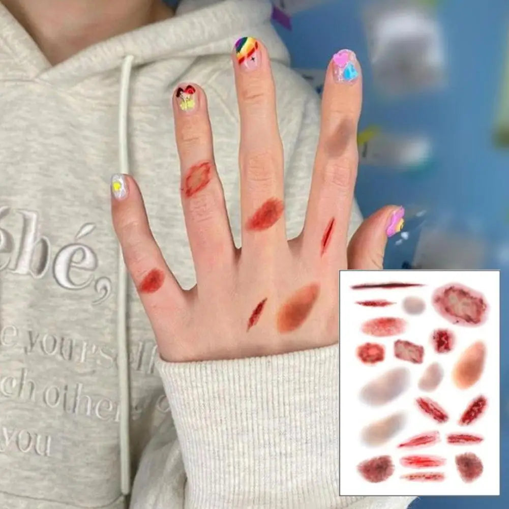 3D Realistic Scar & Bruise Tattoo