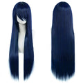Long Synthetic Wig w Bangs