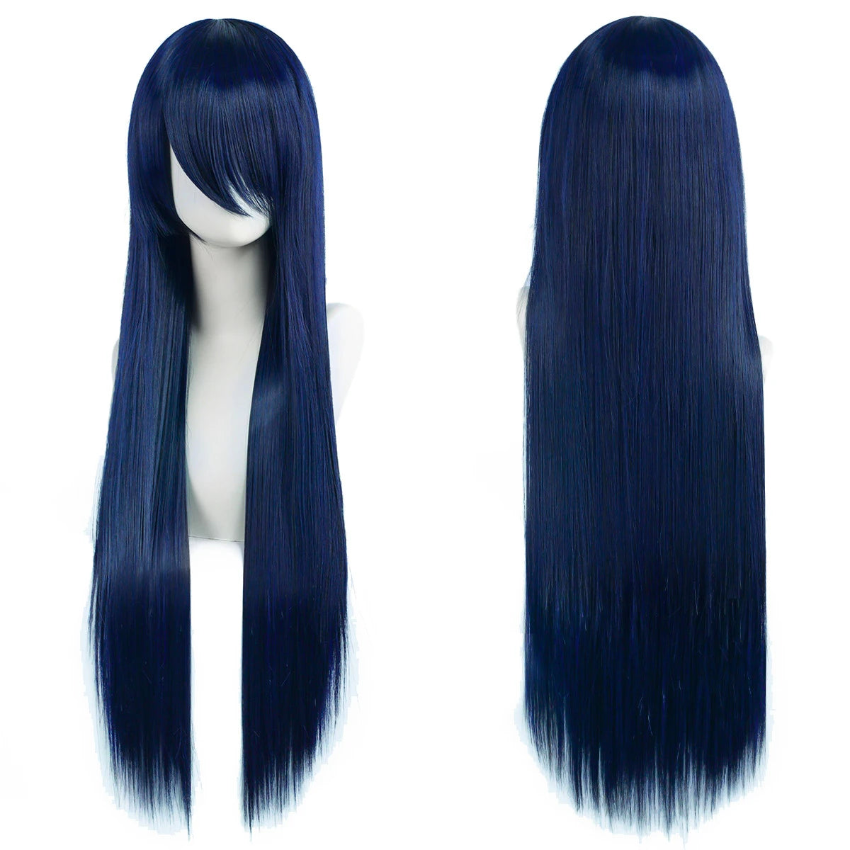 Long Synthetic Wig w Bangs