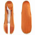 Long Synthetic Wig w Bangs