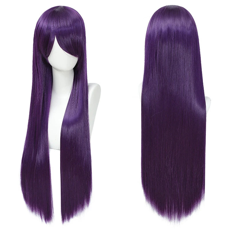 Long Synthetic Wig w Bangs