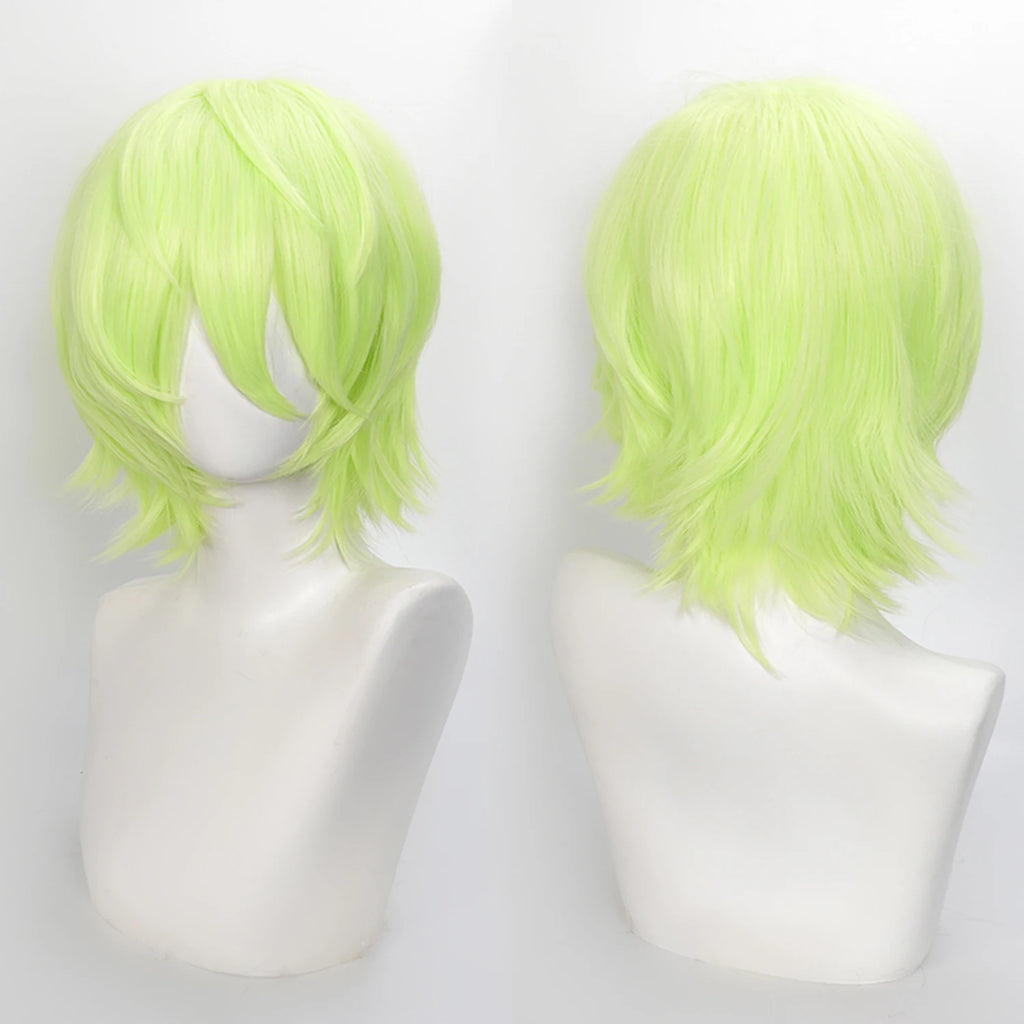 Short Synthetic Wig with Air Bangs