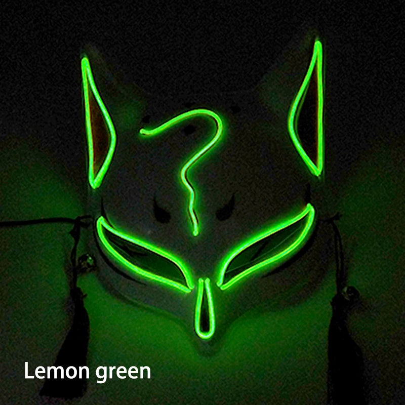 Demon dog half mask