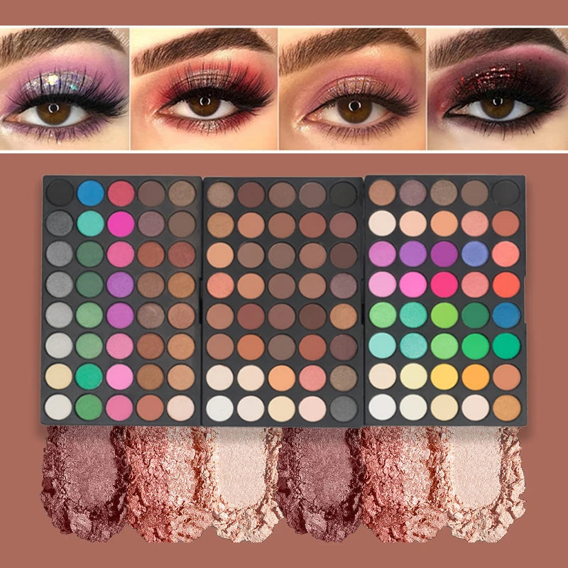 120 3-in-1 Eyeshadow Palette