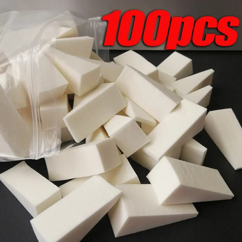 100pcs Foundation Makeup Sponge