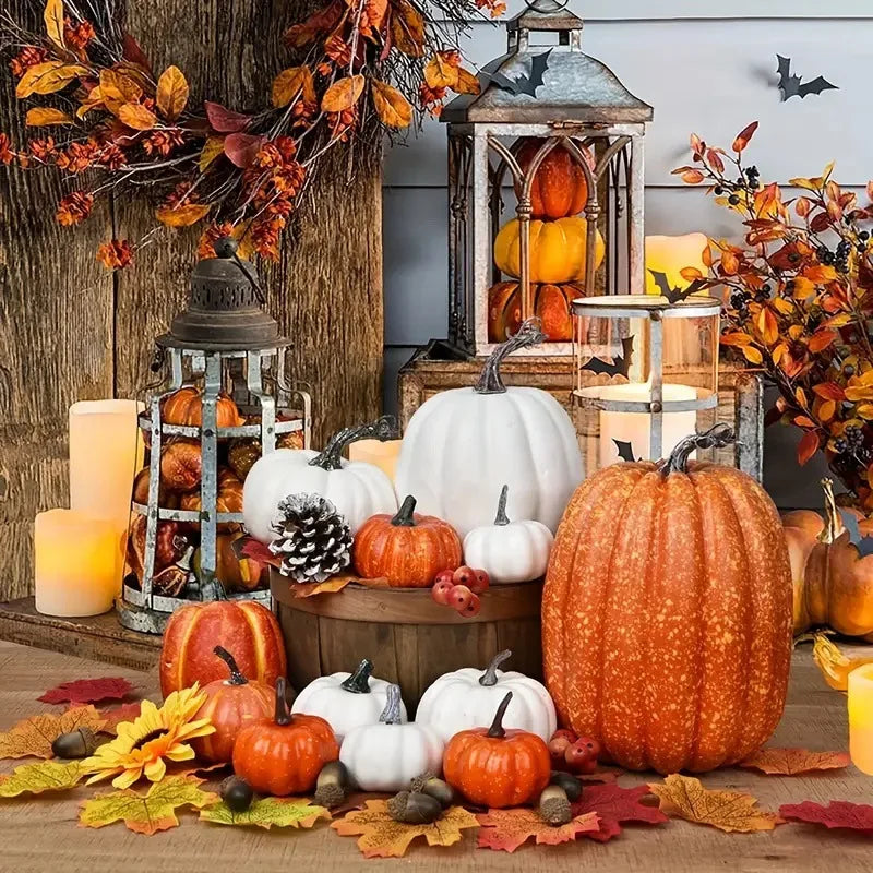 7pcs Pumpkin Decor