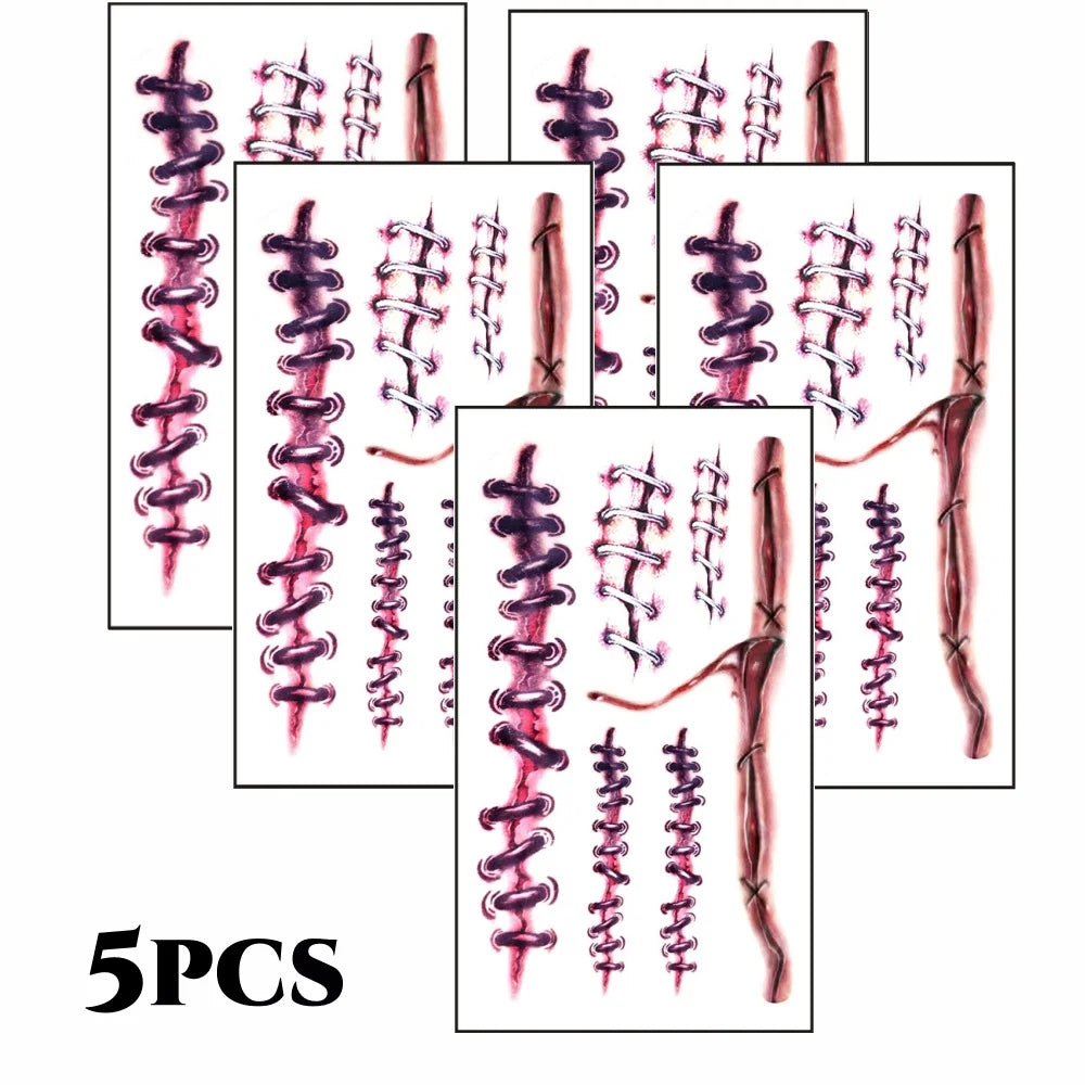 Zombie Scars Tattoos