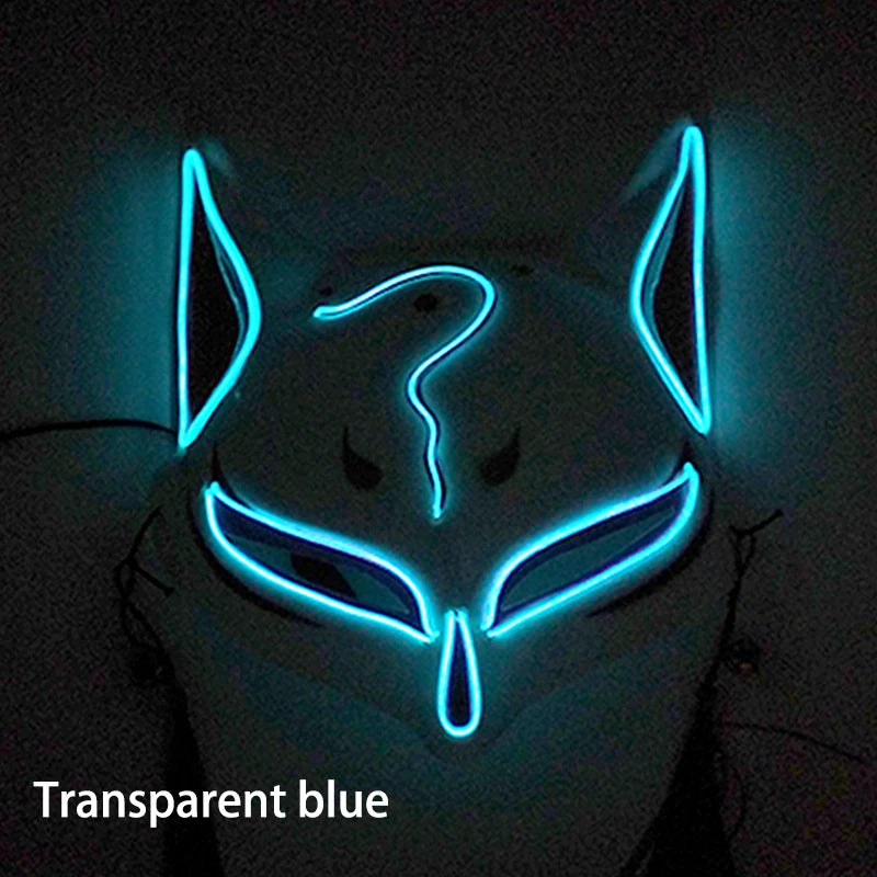 Demon dog half mask