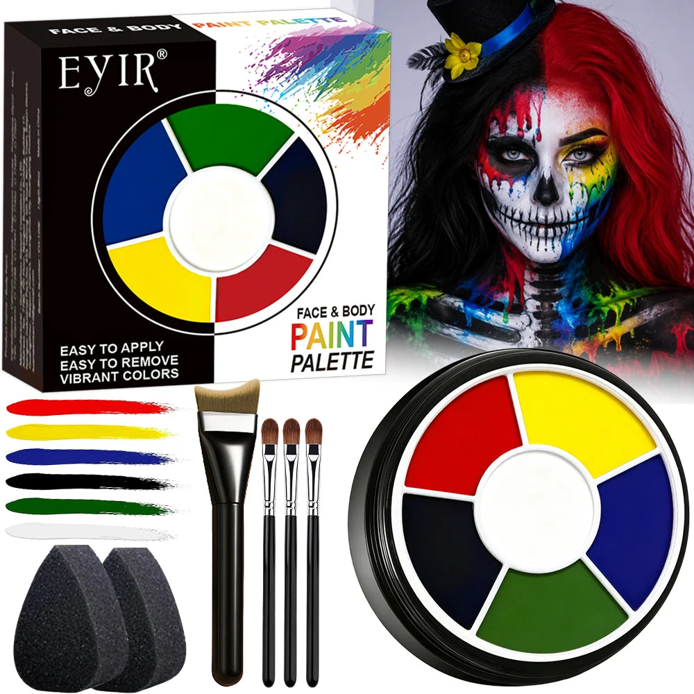 6 Color Face Body Paint