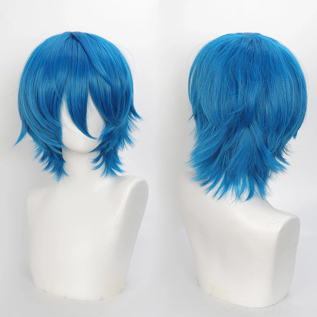 Short Synthetic Wig with Air Bangs