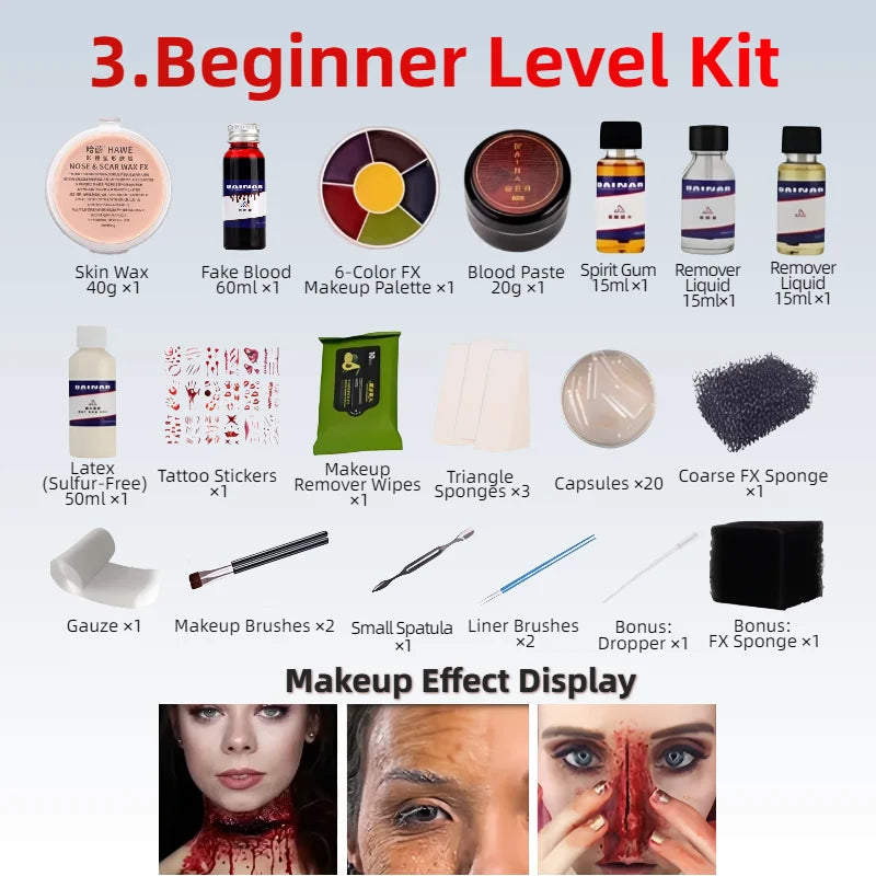 SFX Makeup Kits - MULTI EXPERT LEVEL