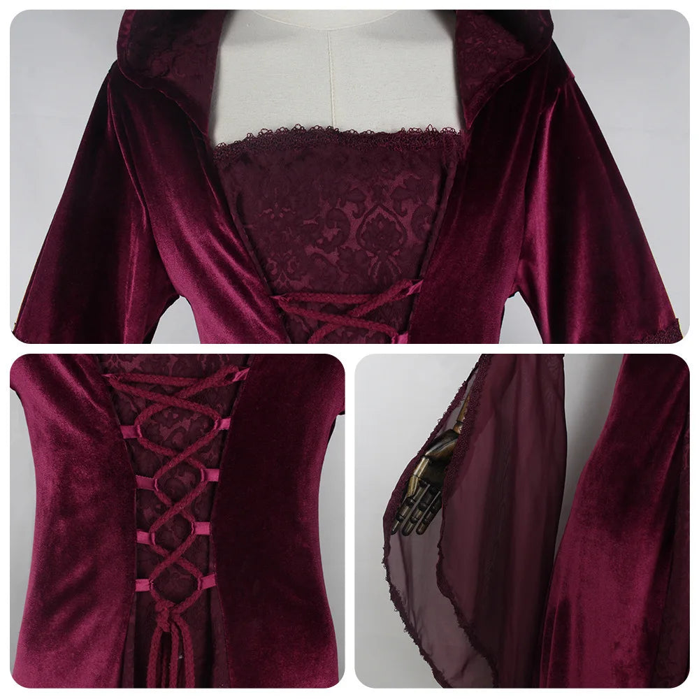 Medieval dress (witches, fairies, cosplay).