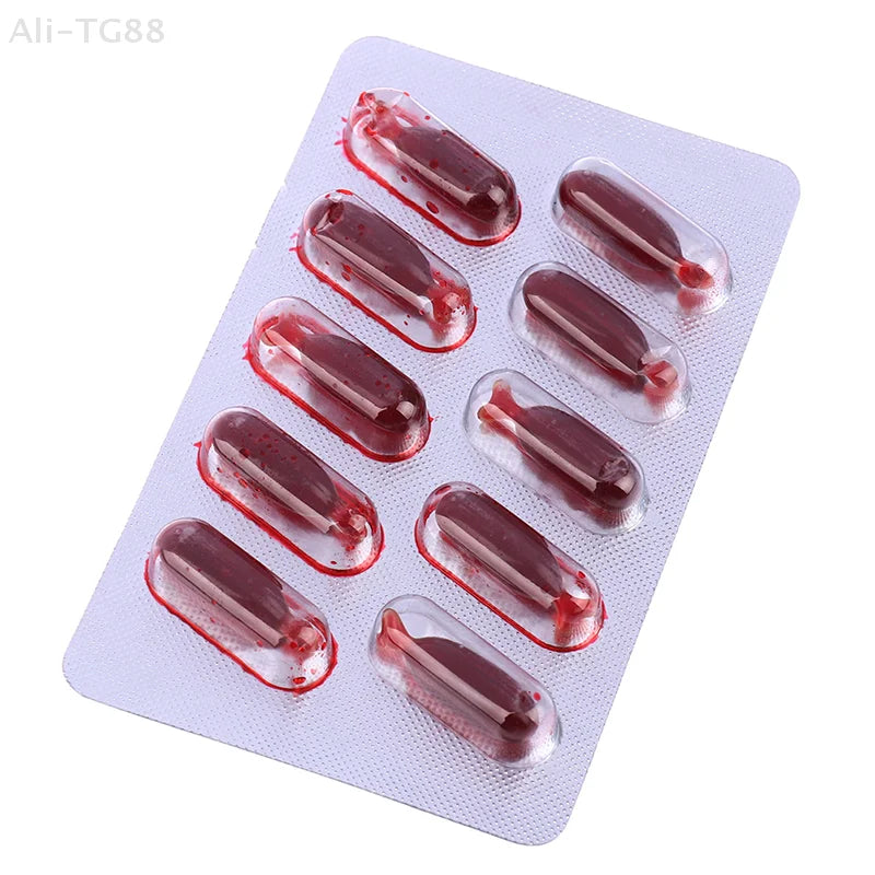 10Pcs Fake Blood Pill