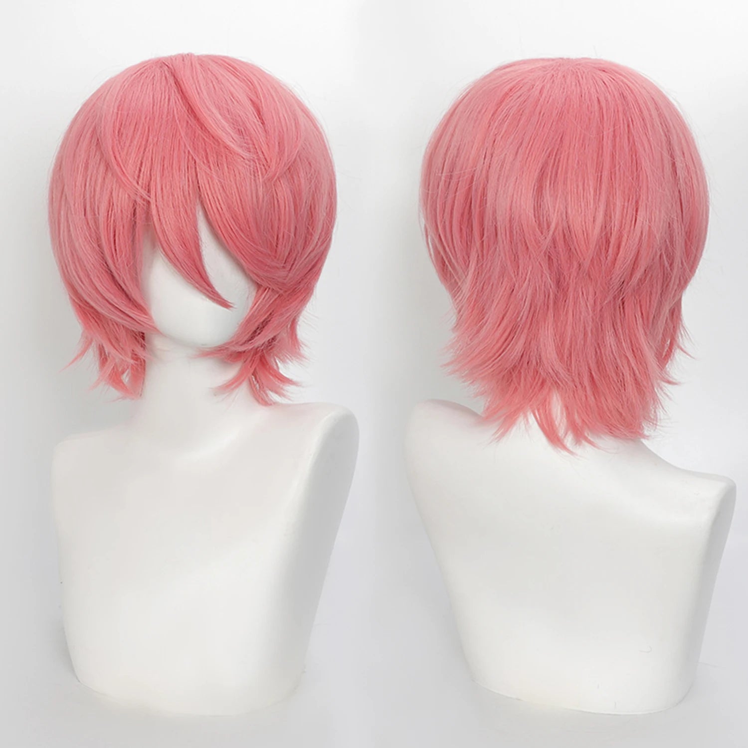Short Synthetic Wig with Air Bangs