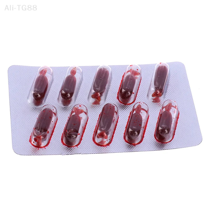10Pcs Fake Blood Pill