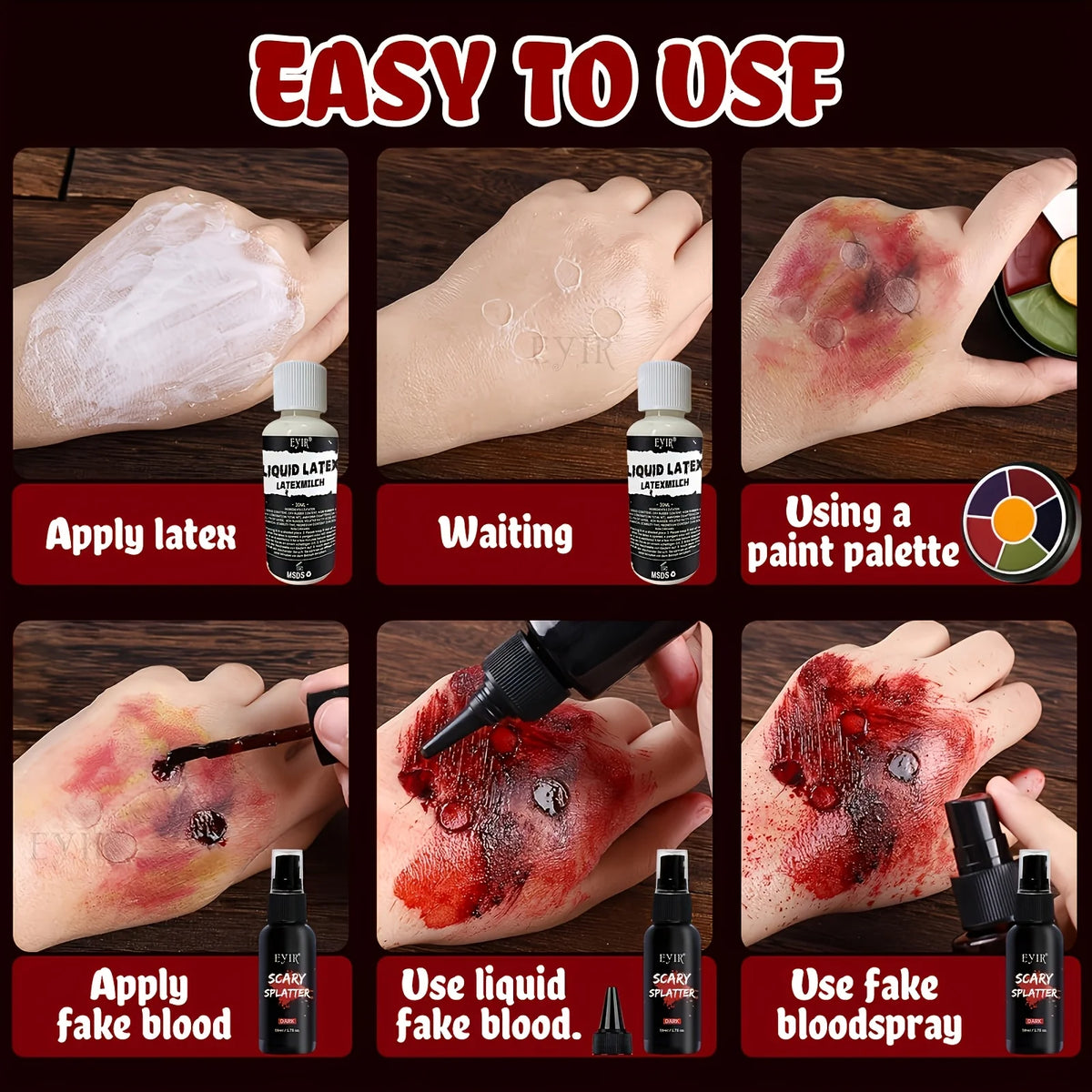 Halloween SFX Makeup Kit